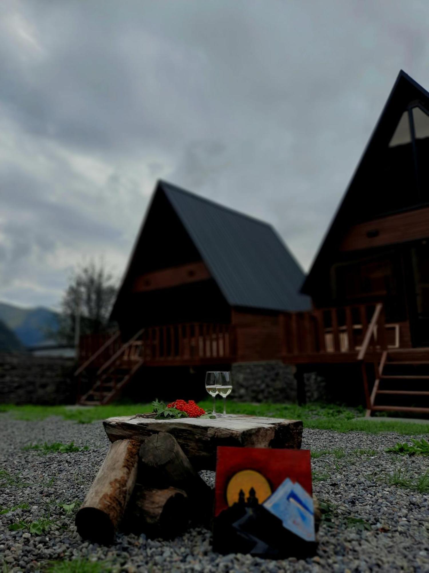 Ferienwohnung Trip Zone Kazbegi Exterior foto